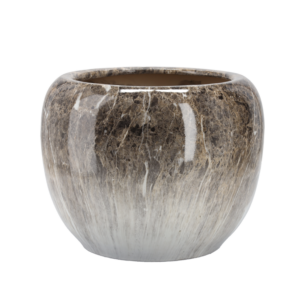 OSŁONKA CERAMICZNA NA DONICZKĘ 48 x 48 x 39,5 CM EFEKT MARMURU *5511
