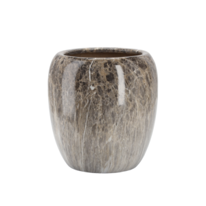 OSŁONKA CERAMICZNA NA DONICZKĘ 31 x 31 x 35 CM EFEKT MARMURU *5528
