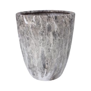 OSŁONKA CERAMICZNA NA DONICZKĘ 37 x 37 x 45,5 CM EFEKT MARMURU *5535