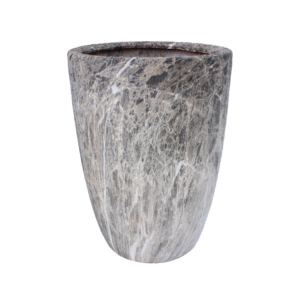 OSŁONKA CERAMICZNA NA DONICZKĘ 30,5 x 30,5 x 42,5 CM EFEKT MARMURU *5542