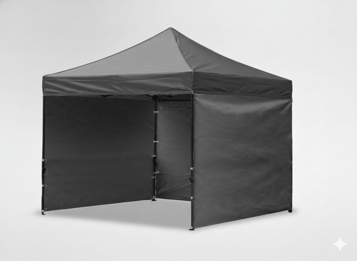 NAMIOT HANDLOWY 3 X 3 M SZARY