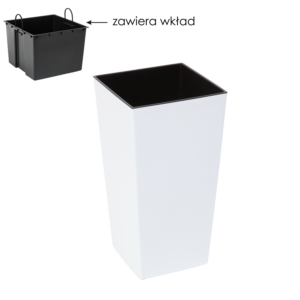 DONICZKA FINEZJA 300x300 MM Z WKŁADEM – biały *5470