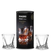 Pl Bohemia Prestige Quadro Szklanka Whisky Tuba 2X
