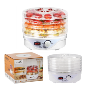 SUSZARKA DO ŻYWNOŚCI 5-POZIOMOWA 250W FI 24 CM *7892