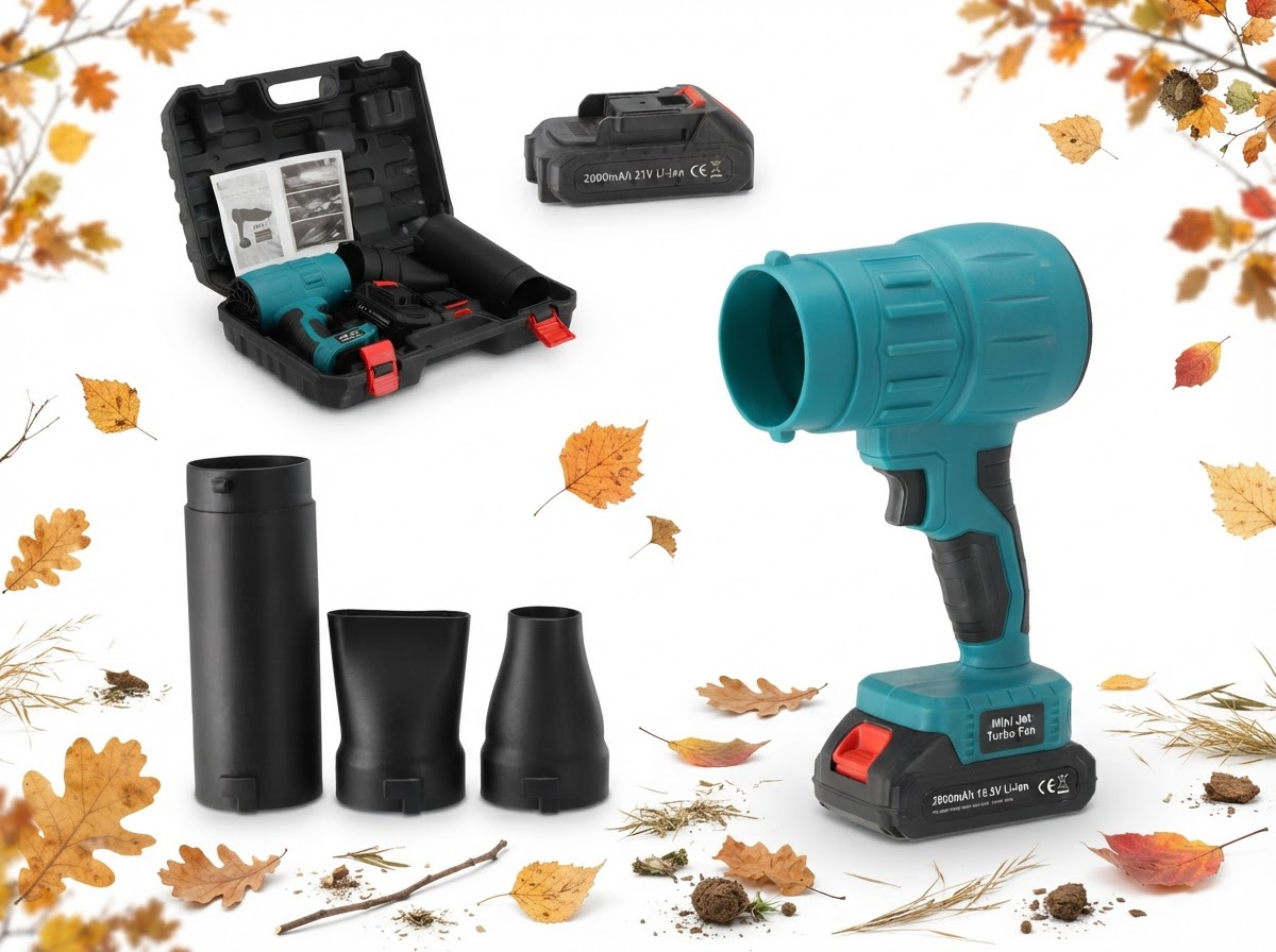 DMUCHAWA POWIETRZA RĘCZNA AKUMULATOROWA 350 W 21 V *5185 - obrazek 6