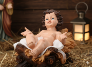 FIGURA DZIECIĄTKO JEZUS 35 x 22 x 25 CM (91,44 CM) polyresin *2764