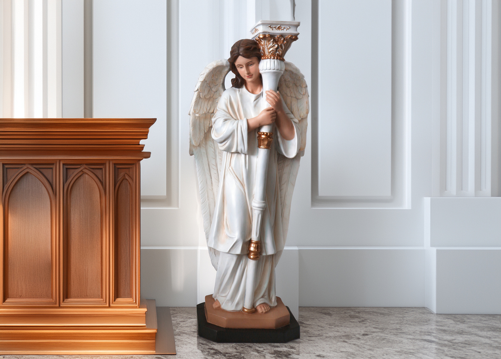 FIGURA ANIOŁA 80 CM *6131 - obrazek 3