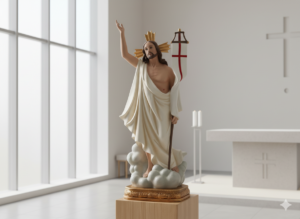 FIGURA JEZUSA ZMARTWYCHWSTAŁEGO 60 CM *6100