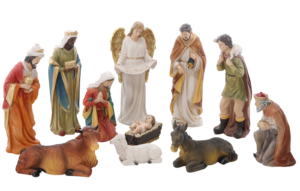 KPL. FIGUR BOŻONARODZENIOWYCH 11 EL. 70 CM MASA ŻYWICZNA *3353