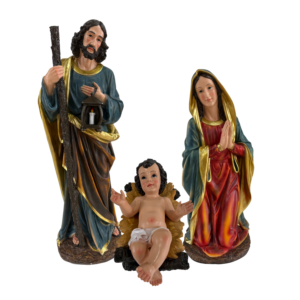 ZESTAW 3 FIGUR ŚWIĘTA RODZINA 124 CM