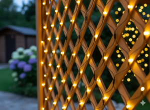 KURTYNA SIATKA LED 256L CIEPŁY BIAŁY 2 x 2 M WEWN/ZEWN *1681