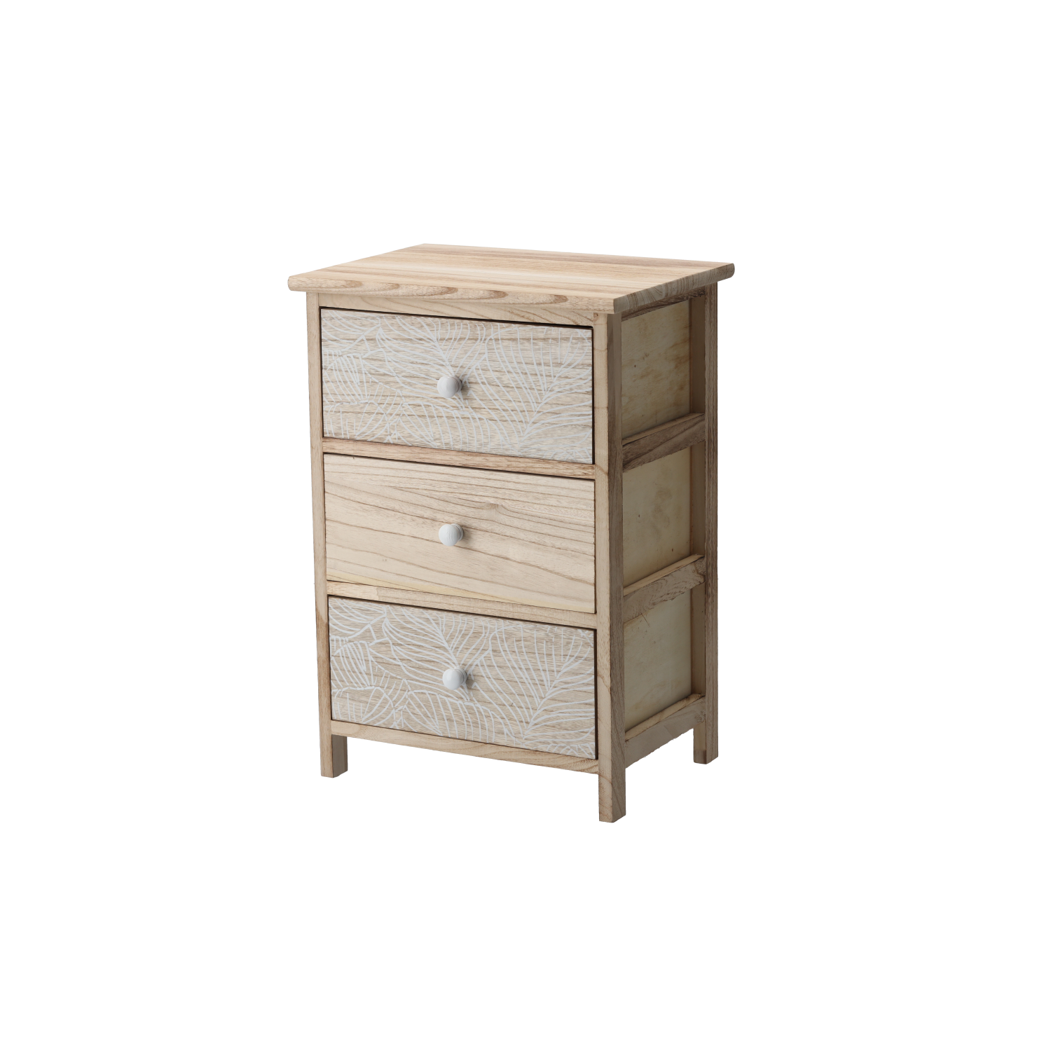 KOMODA Z 3 SZUFLADAMI LUIZA 40 x 29 x 58 CM *2664 - obrazek 2